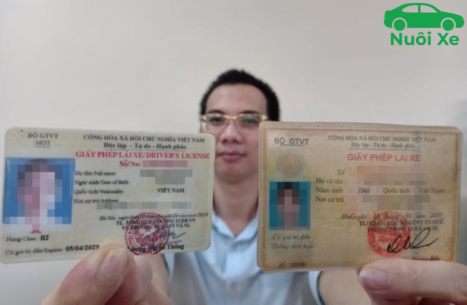 Bằng D lái xe gì