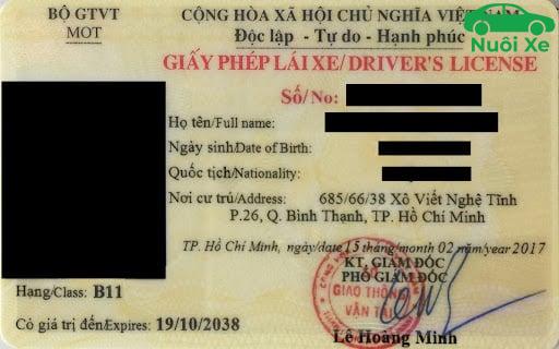 Bằng B11 Lái Xe Gì? Quy Định, Thời Hạn & Chi Phí Thi Mới Nhất 1 Bằng B11 lái xe gì theo quy định mới nhất