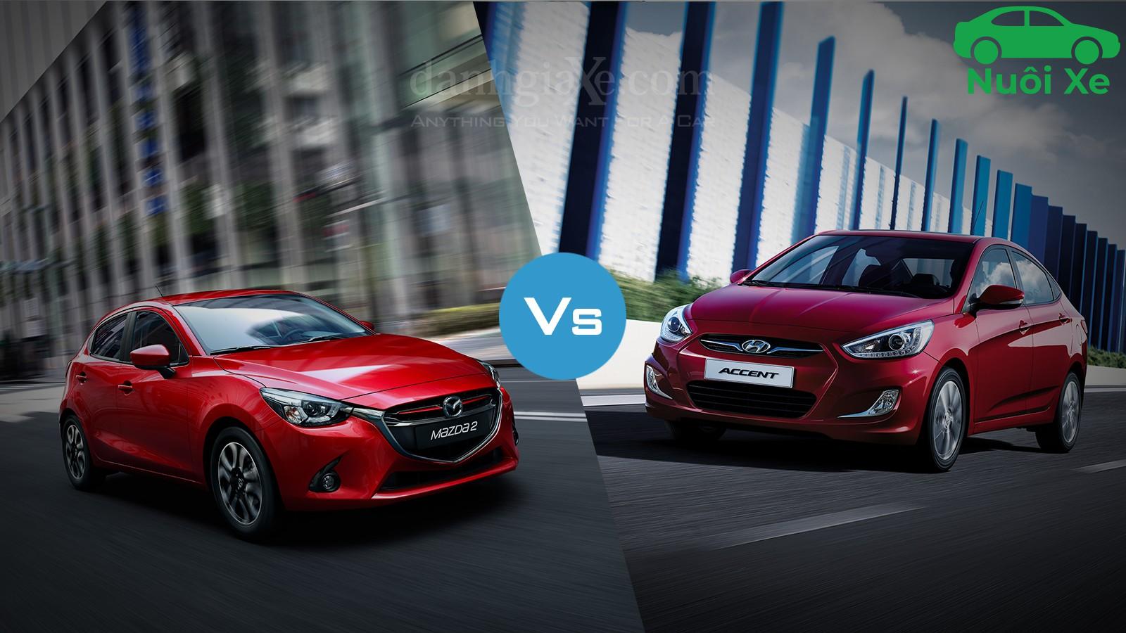 So sánh Mazda 2 và Accent Đâu là lựa chọn sedan hạng B tốt nhất 2 So sánh ngoại thất Mazda 2 và Accent