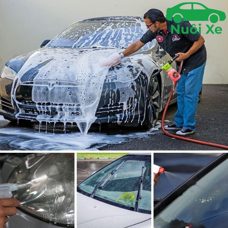 Nguyên liệu pha nước rửa kính ô tô