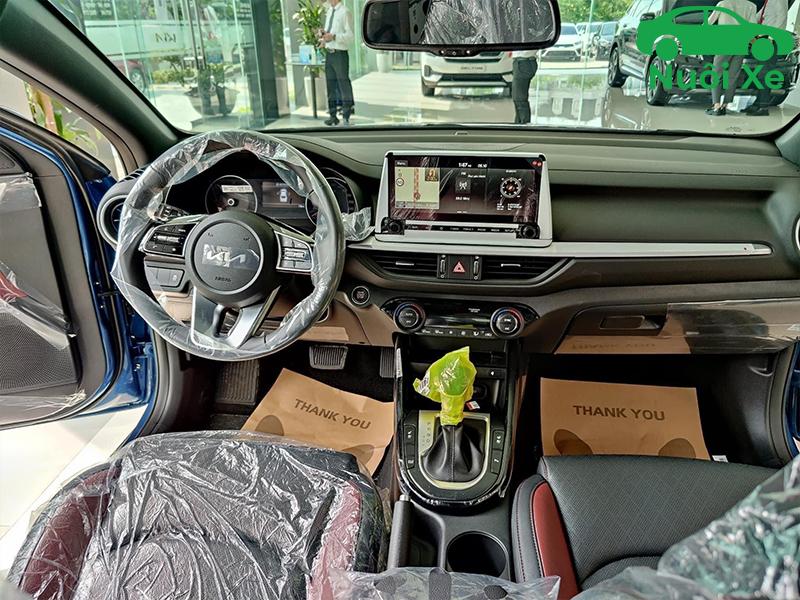 giá xe Kia K3 màu xanh