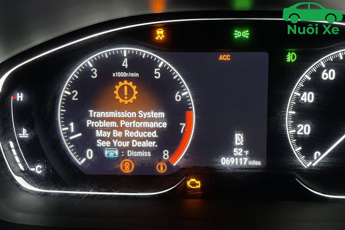 lỗi check engine trên ô tô