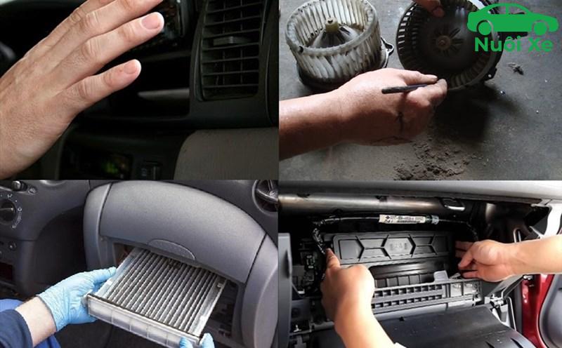 Vệ sinh lọc gió điều hòa ô tô chuyên nghiệp
