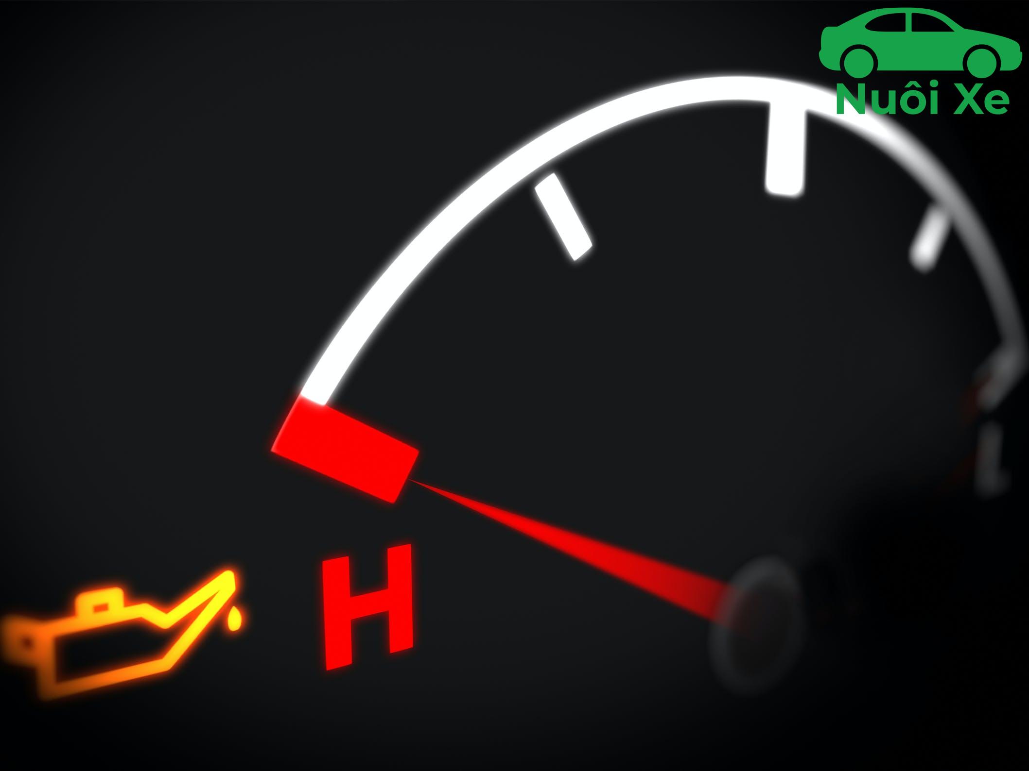 bộ lọc nhớt gây áp suất dầu thấp