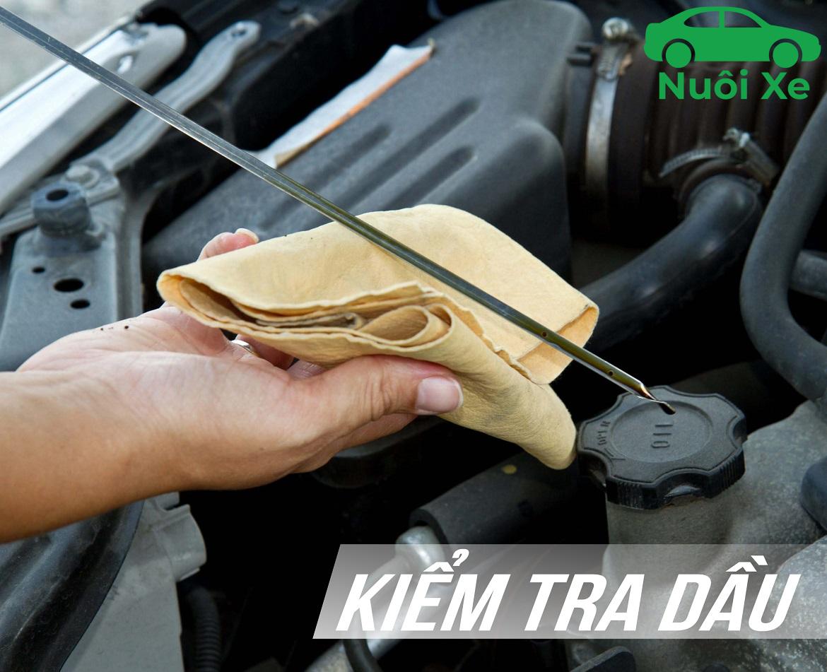 kiểm tra áp suất dầu ở mức thấp