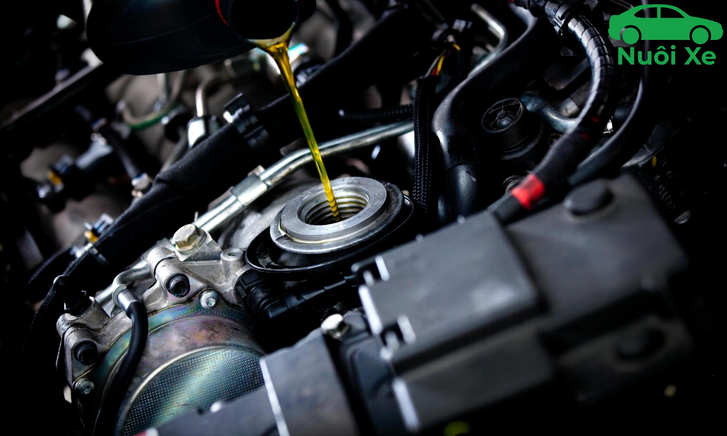 thiếu dầu làm giảm áp suất dầu